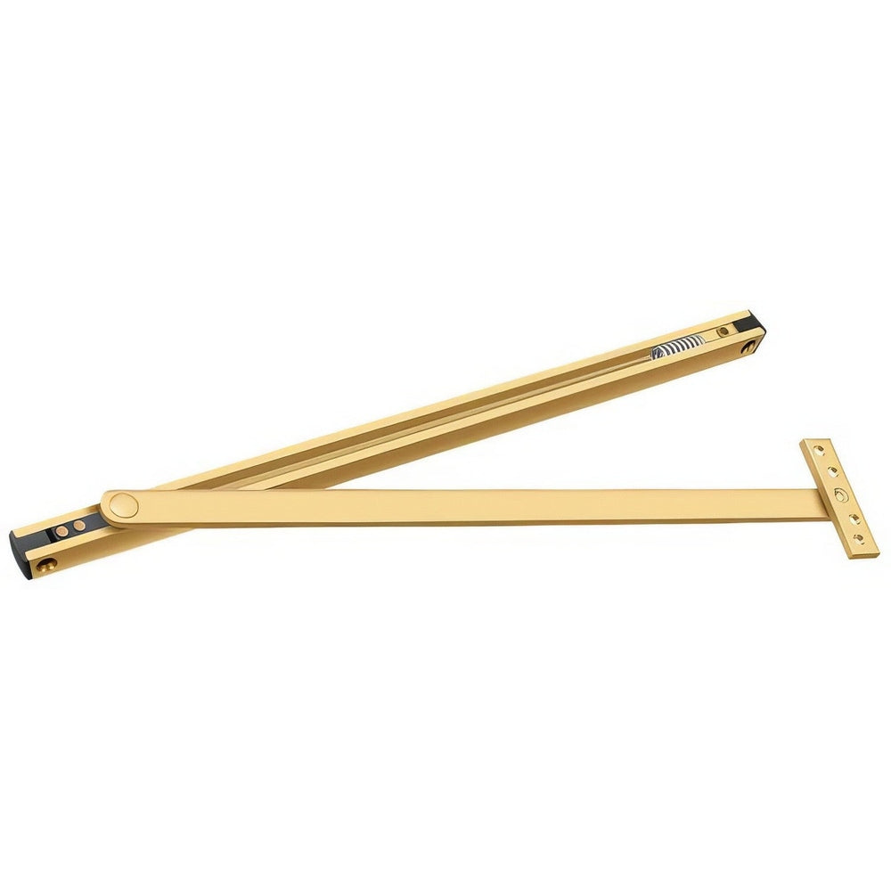 Deltana DCSM10CR003 lifetime polished brass door closer