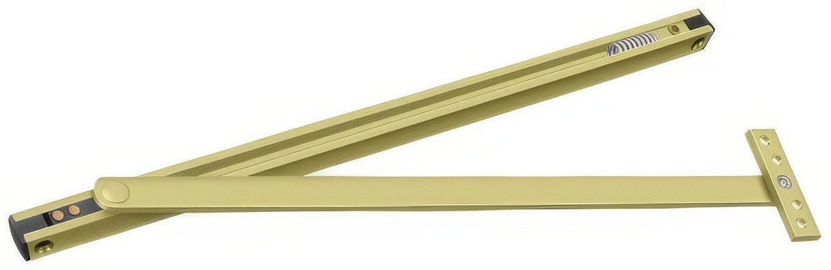 Deltana DCSM10U3 polished brass door closer