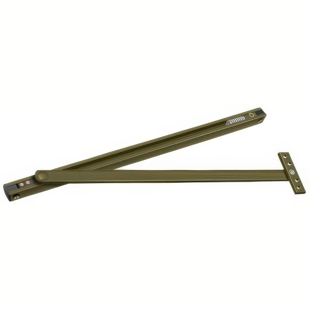 Deltana DCSM10U5 antique brass door closer