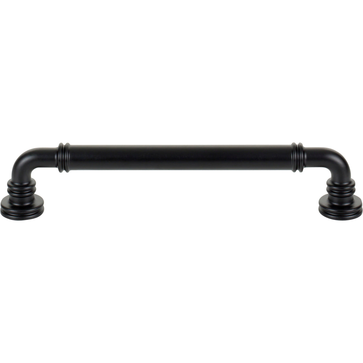 Top Knobs TK3143BLK Cranford 6 5/16" Center to Center Bar Pull Flat Black