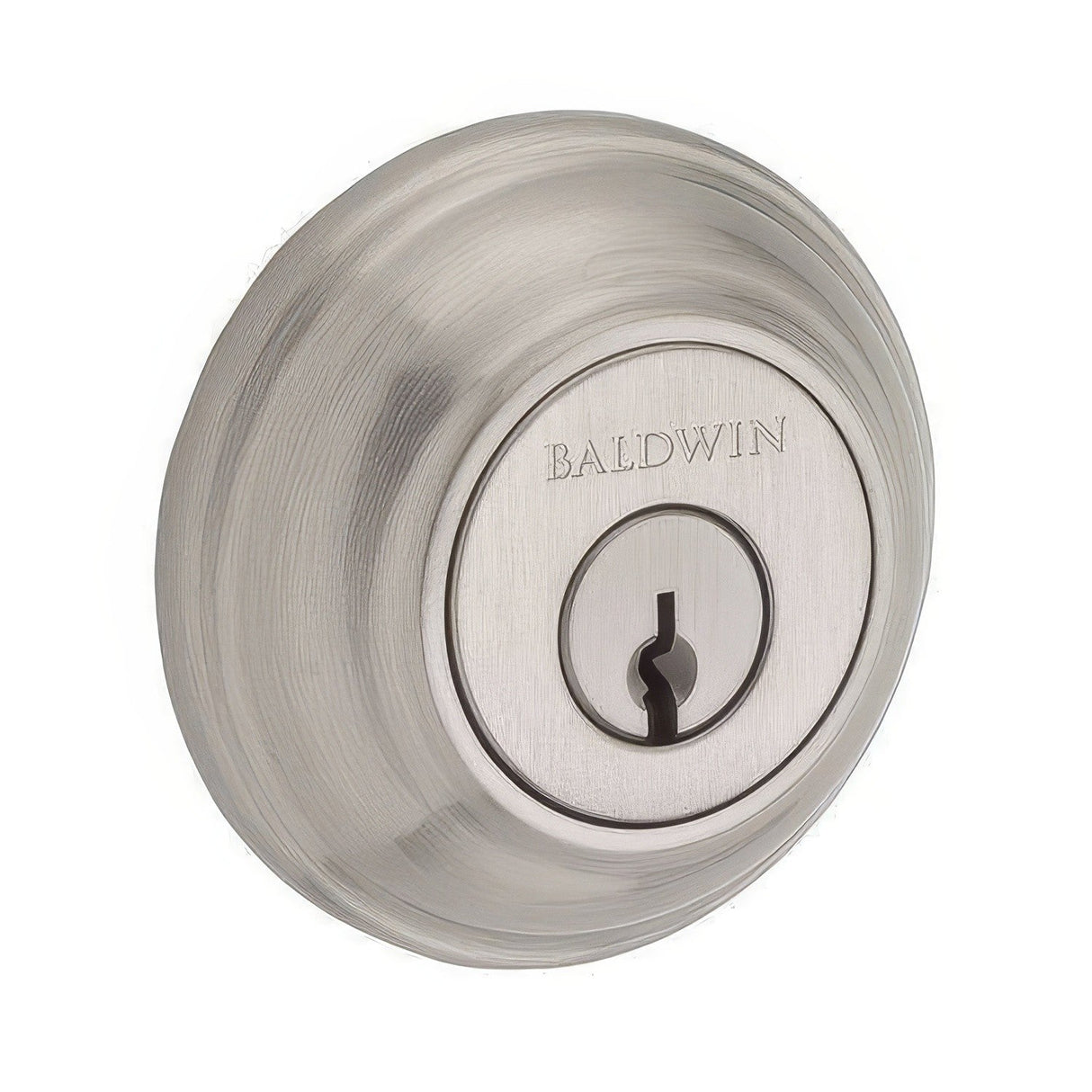 Baldwin DCTRD150 satin nickel double cylinder, keyed entry