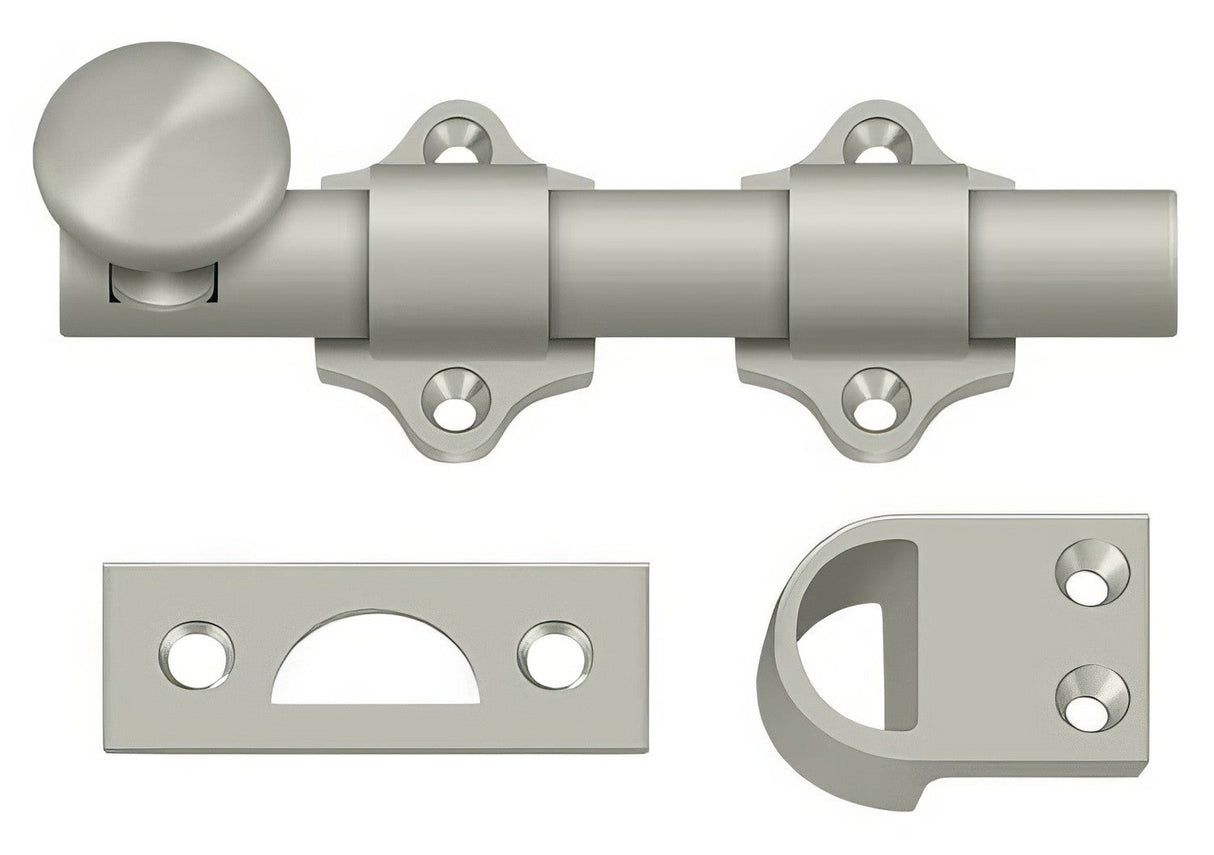 Deltana DDB425U15 satin nickel dutch door bolt