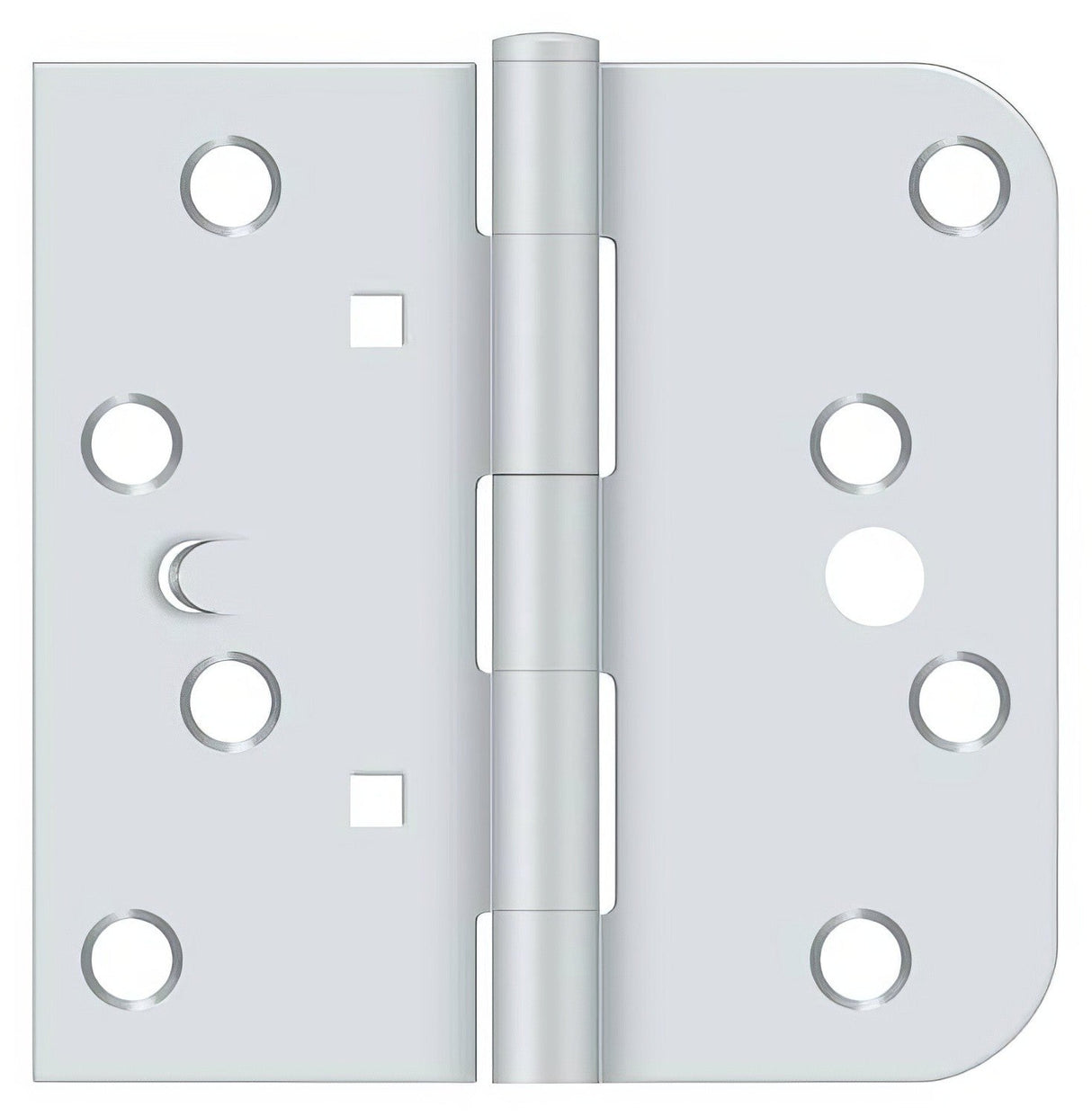 Deltana DE44058TAUSPW-RH white door hinge