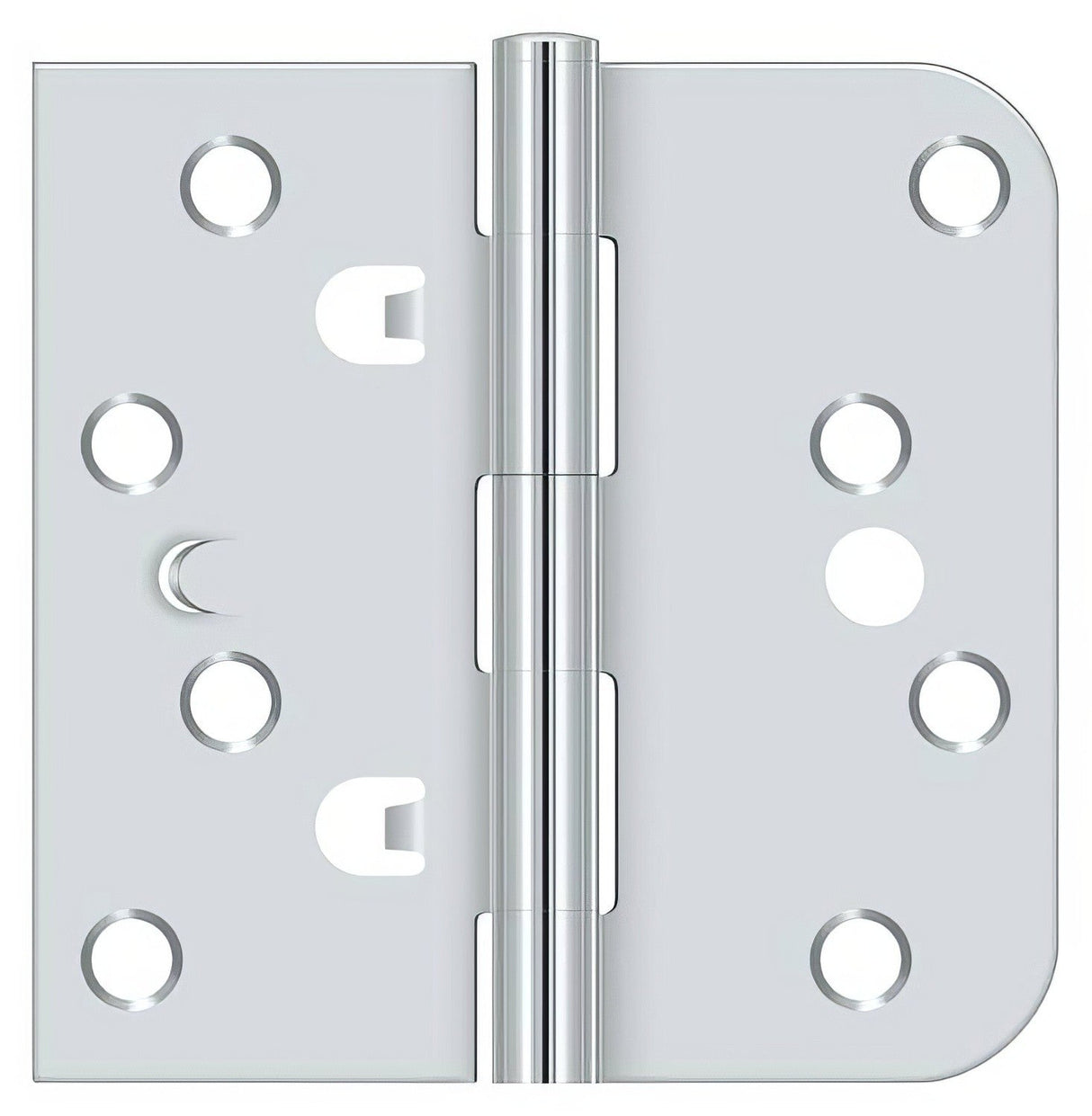 Deltana DE44058TT26 bright chrome door hinge
