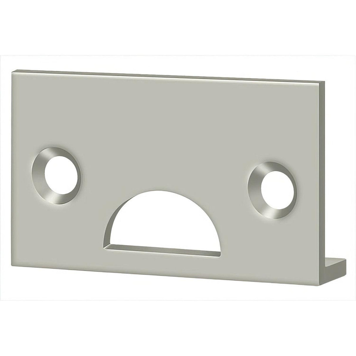 Deltana 178ASTU15 178ASTU Angle Strike Plate Satin Nickel