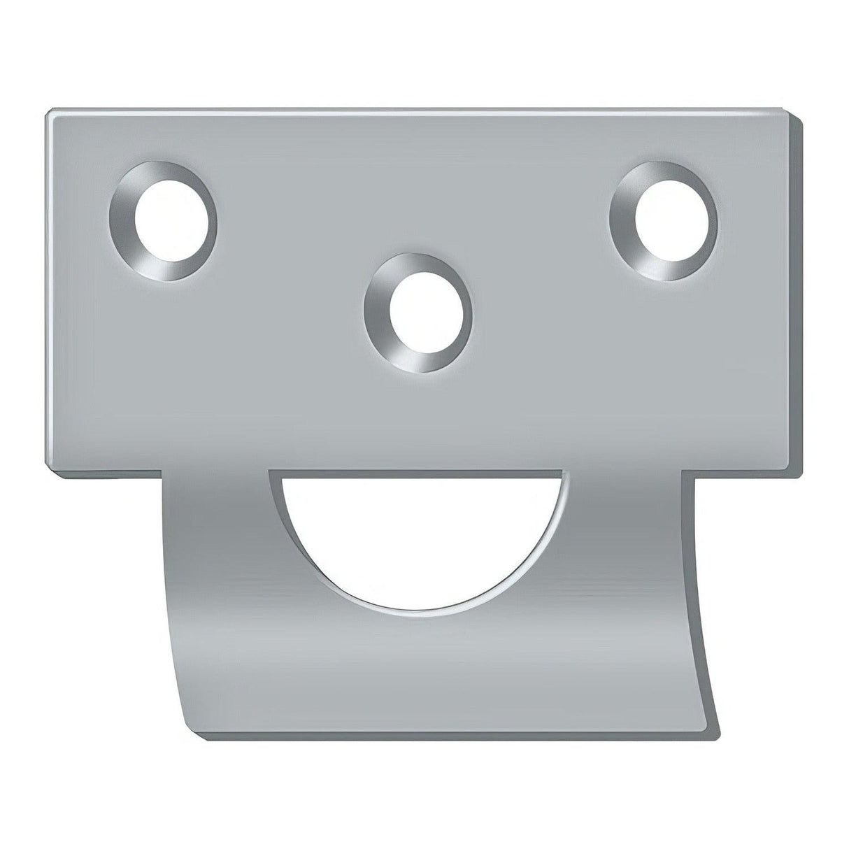 Deltana 178USTU26D 178USTU Universal Strike Plate Satin Chrome