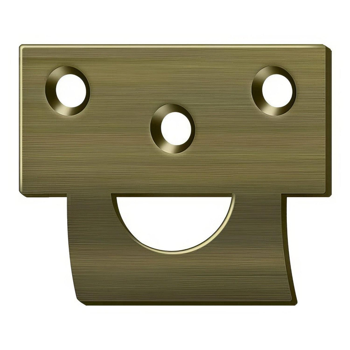Deltana 178USTU5 178USTU Universal Strike Plate Antique Brass