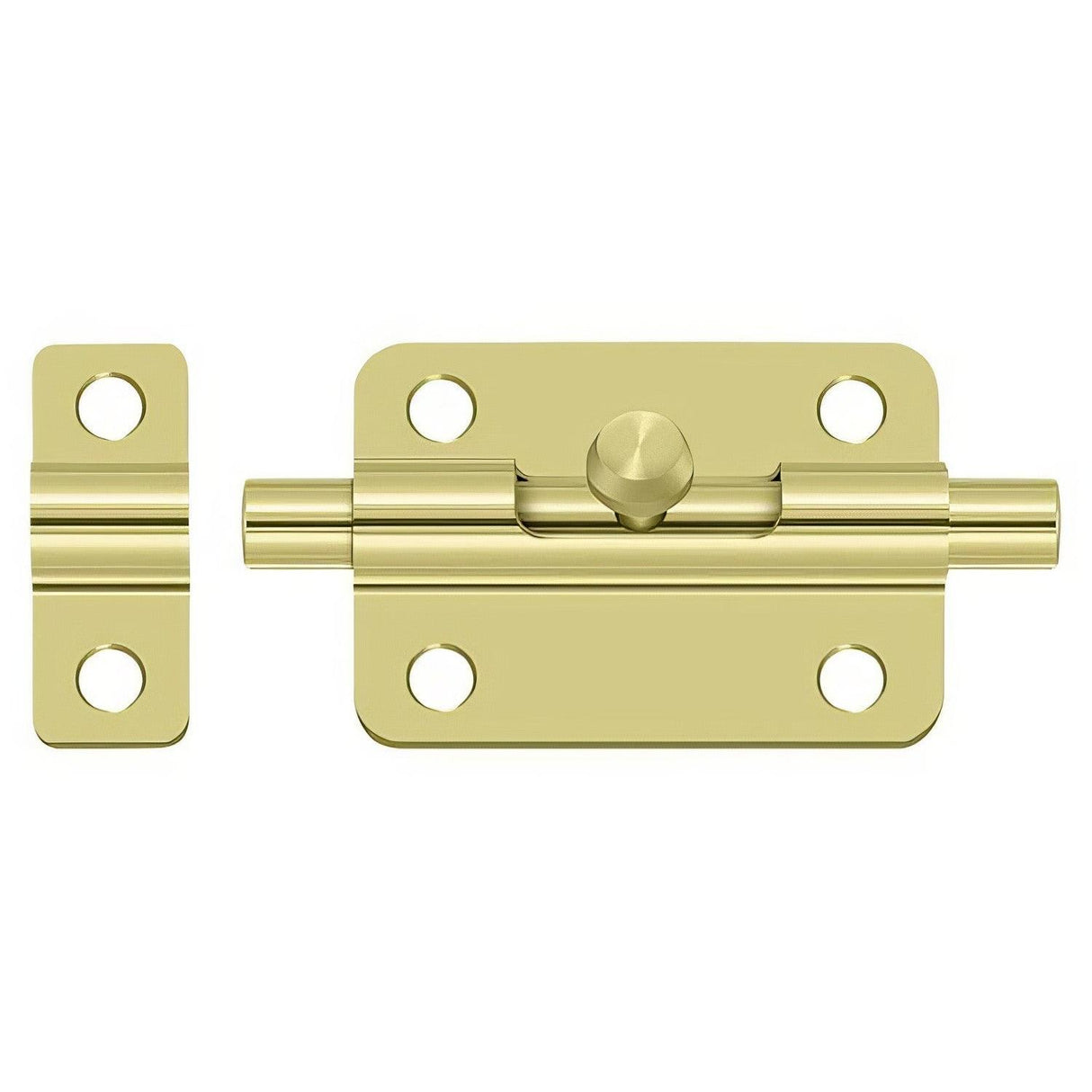 Deltana 3BBU3 3BB 3" Barrel Bolt Polished Brass