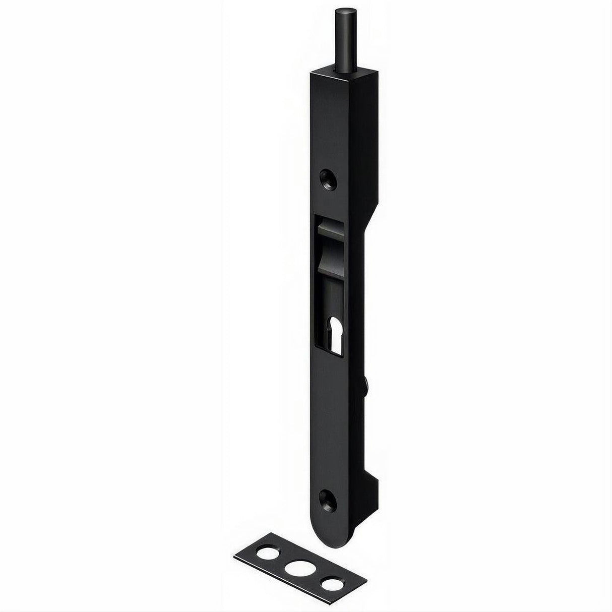 Deltana 7FBR19 7FBR 7" Security Flush Bolt Black