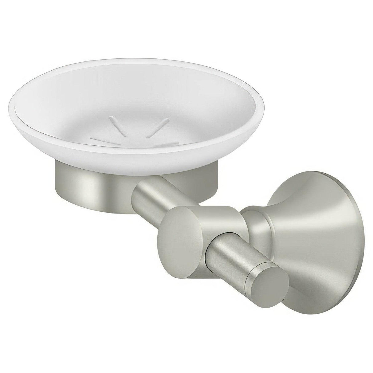 Deltana 88SD-15 Wall Mounted Soap Dish with Mount Satin Nickel