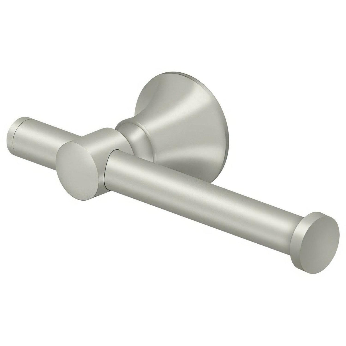 Deltana 88STPH-15 Single Toilet Paper Roll Holder Satin Nickel