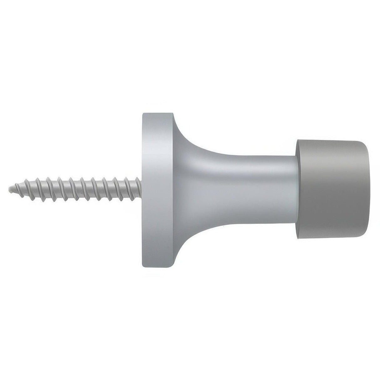 Deltana BDS125U26D BDS125 1-1/2" Baseboard Door Stop Brushed Chrome