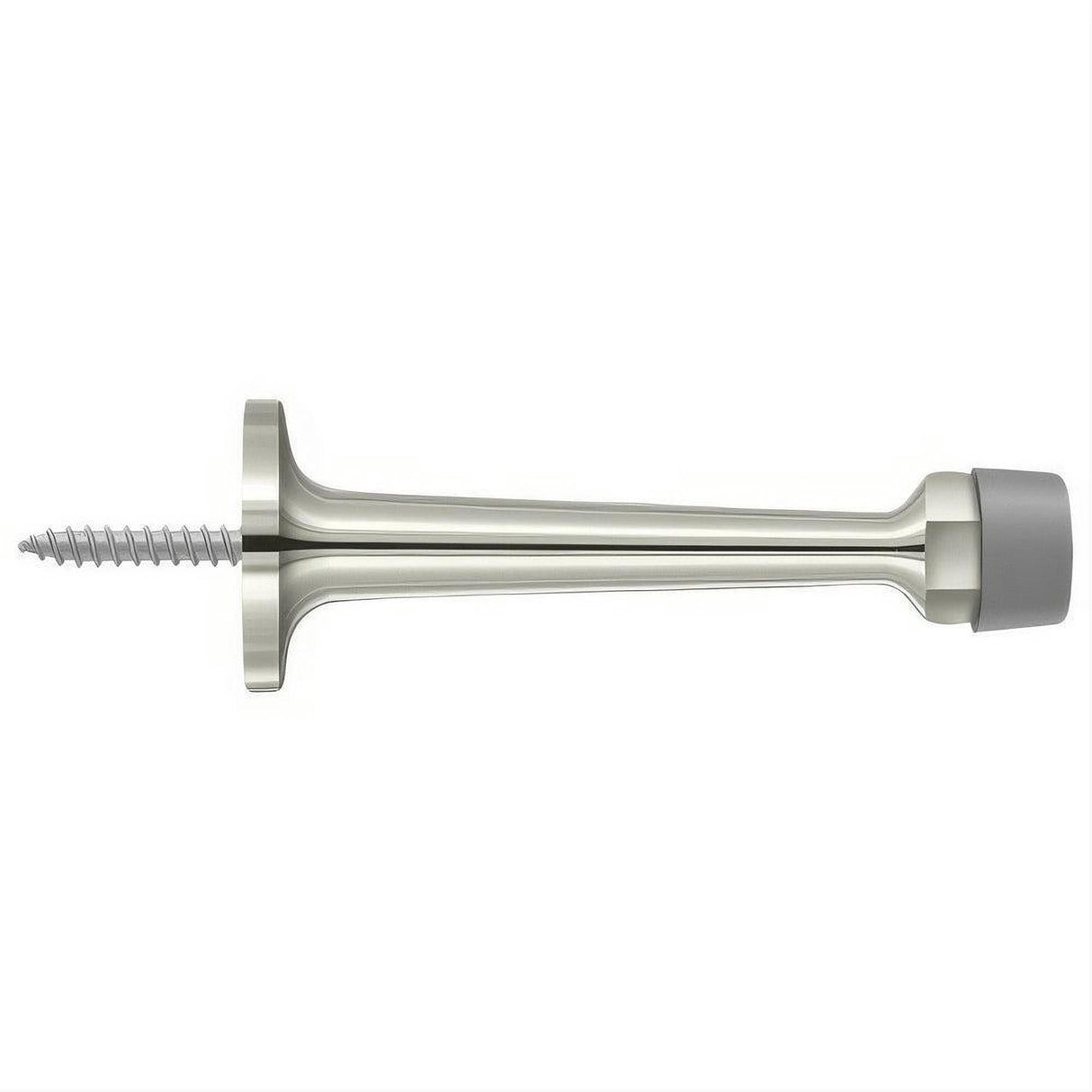Deltana BDS30U14 BDS30 3-1/4" Baseboard Door Stop Polished Nickel