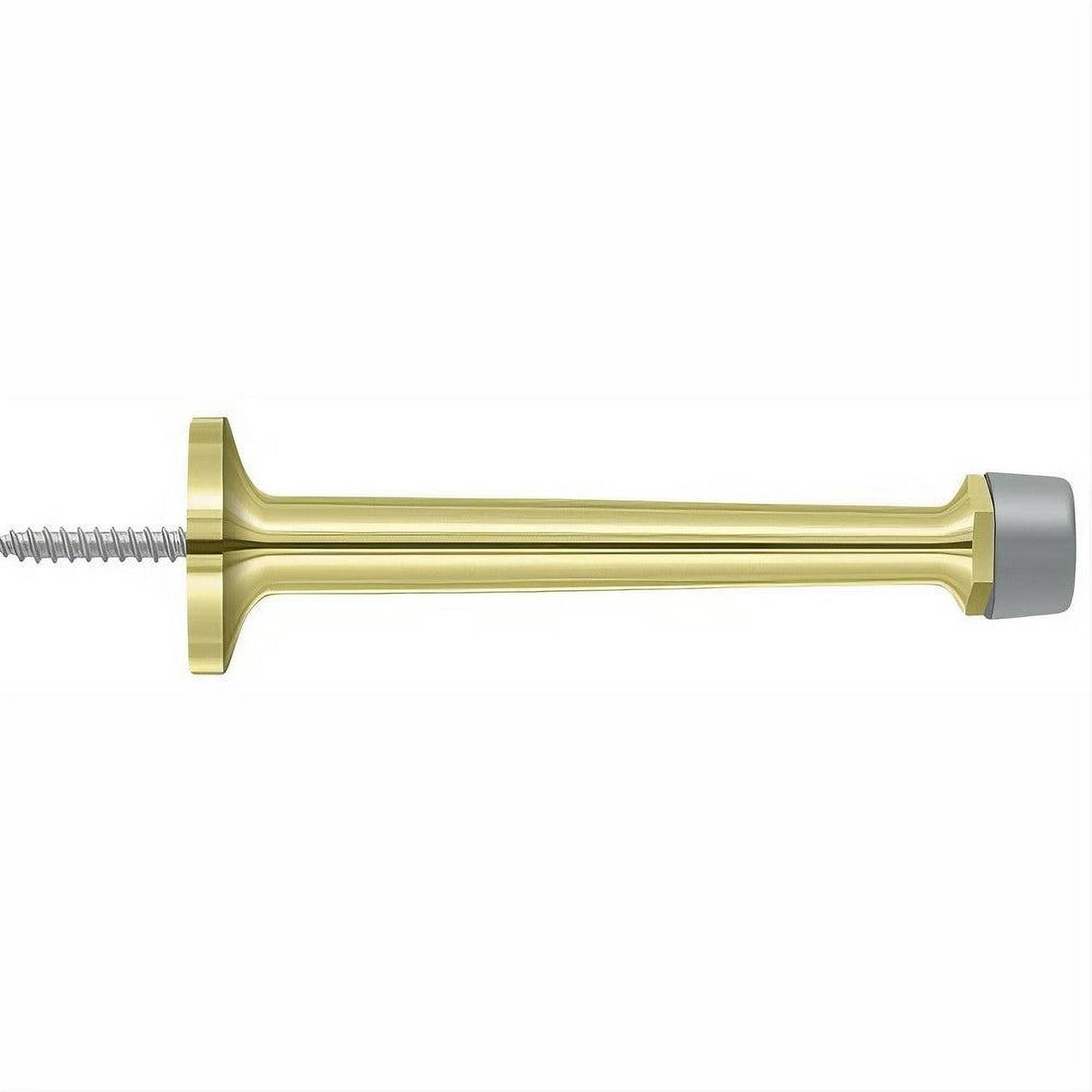 Deltana BDS425U3 BDS425 4" Baseboard Door Stop Polished Brass