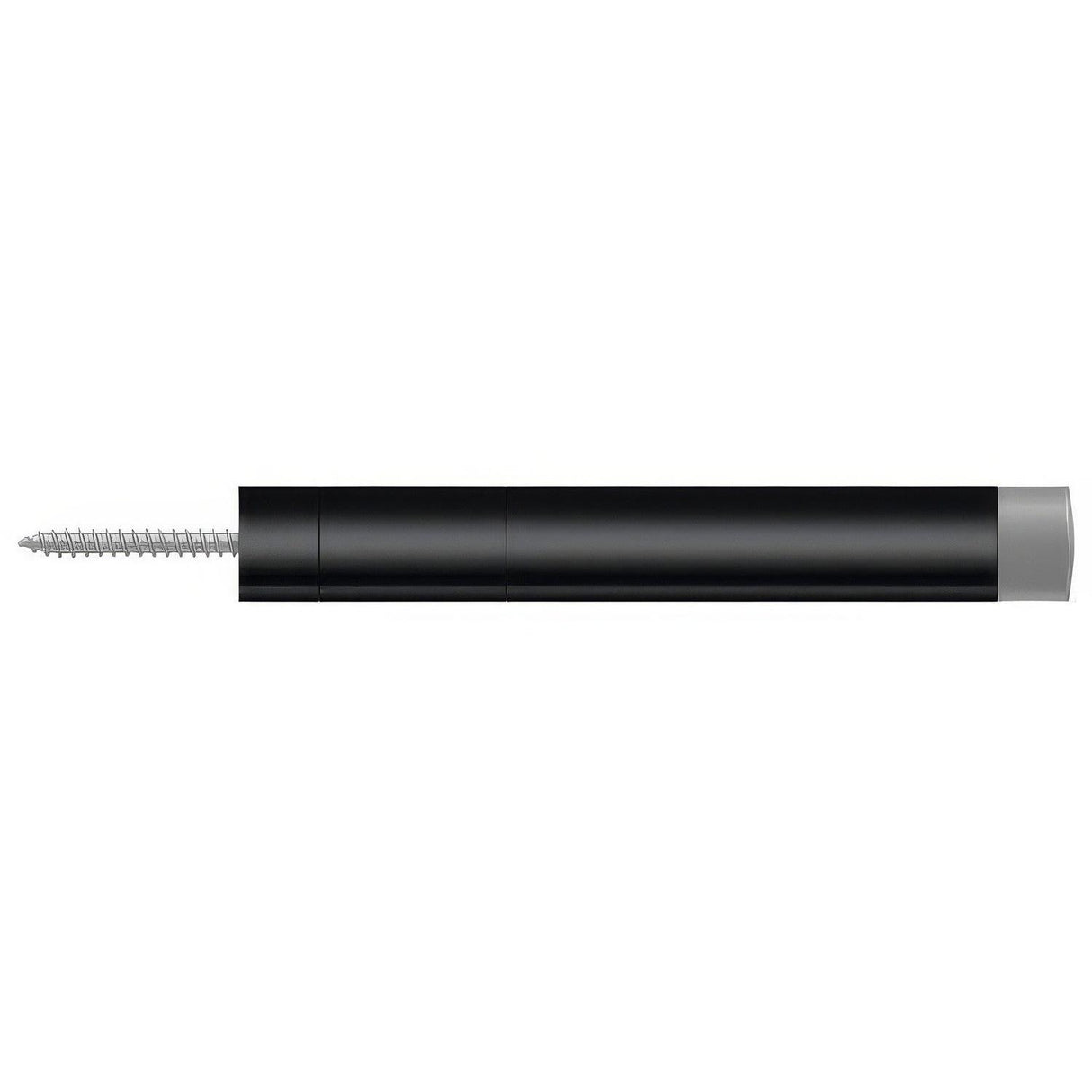 Deltana BDS450U19 BDS450 4-1/2" Baseboard Door Stop Paint Black