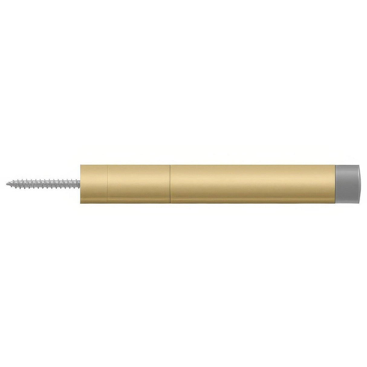 Deltana BDS450U4 BDS450 4-1/2" Baseboard Door Stop Brushed Brass