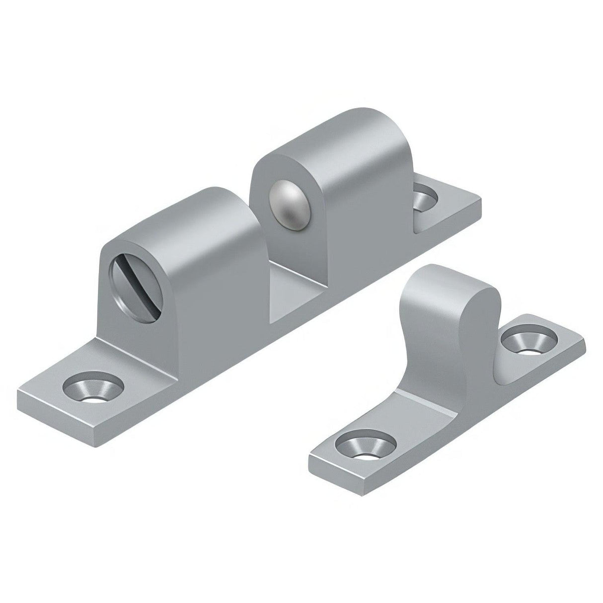 Deltana BTC20U26D BTC20U Ball Tension Catch 2.3" x 0.4" Satin Chrome