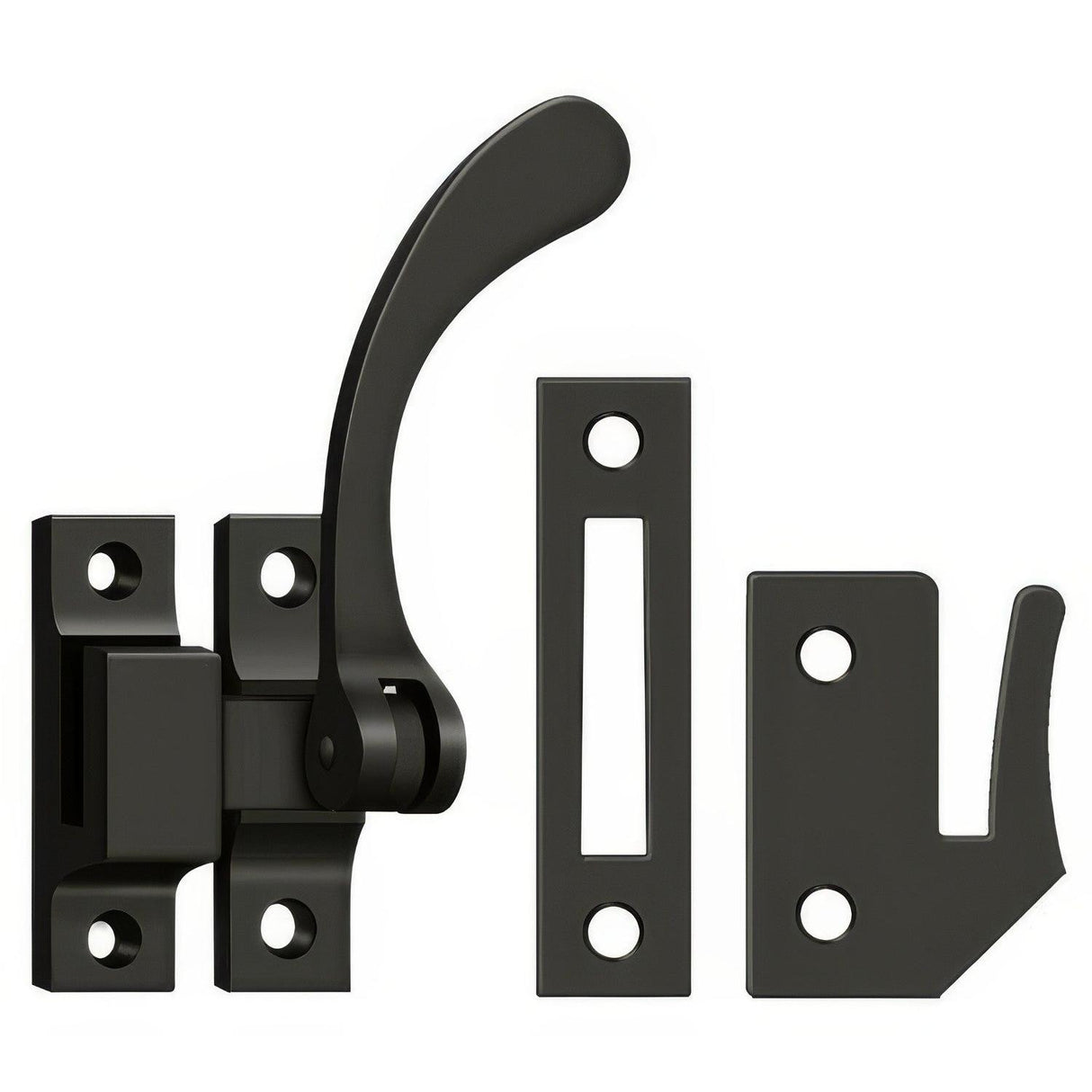Deltana CF450U10B CF450 4-1/2" Reversible Casement Fastener Window Lock Oil Rubbed Bronze