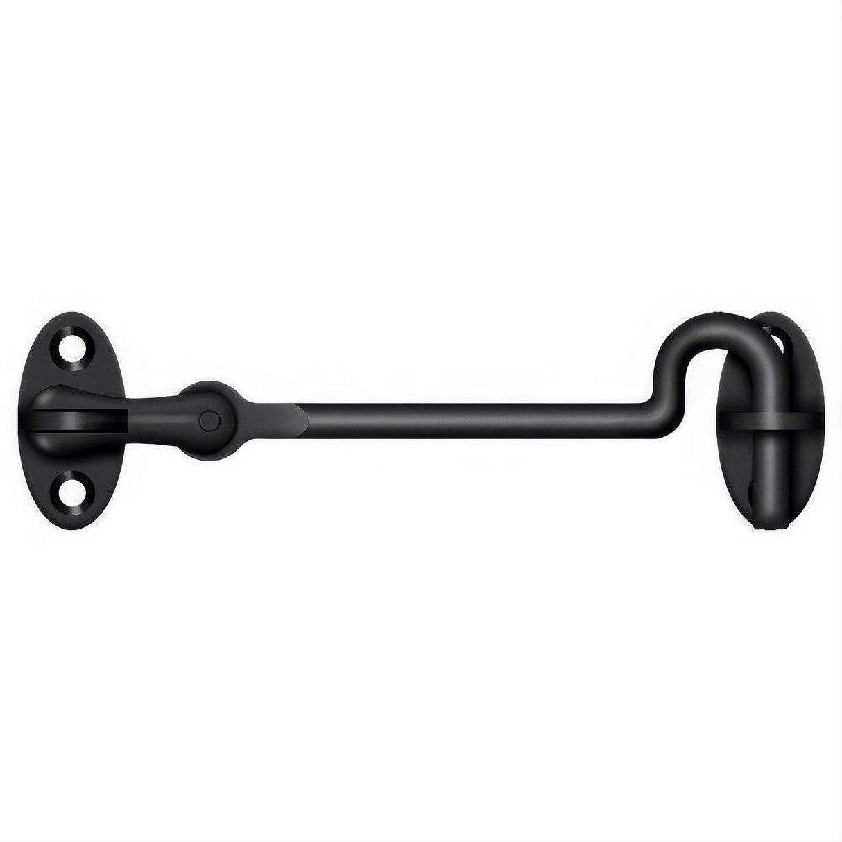 Deltana CHK4U19 CHK4 4" Cabin Swivel Hooks Flat Black