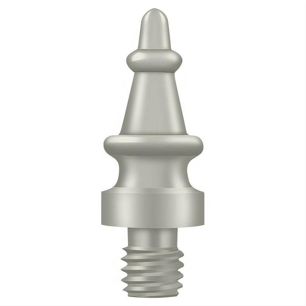 Deltana CHST15 CHST Steeple Tip Hinge Finials Satin Nickel