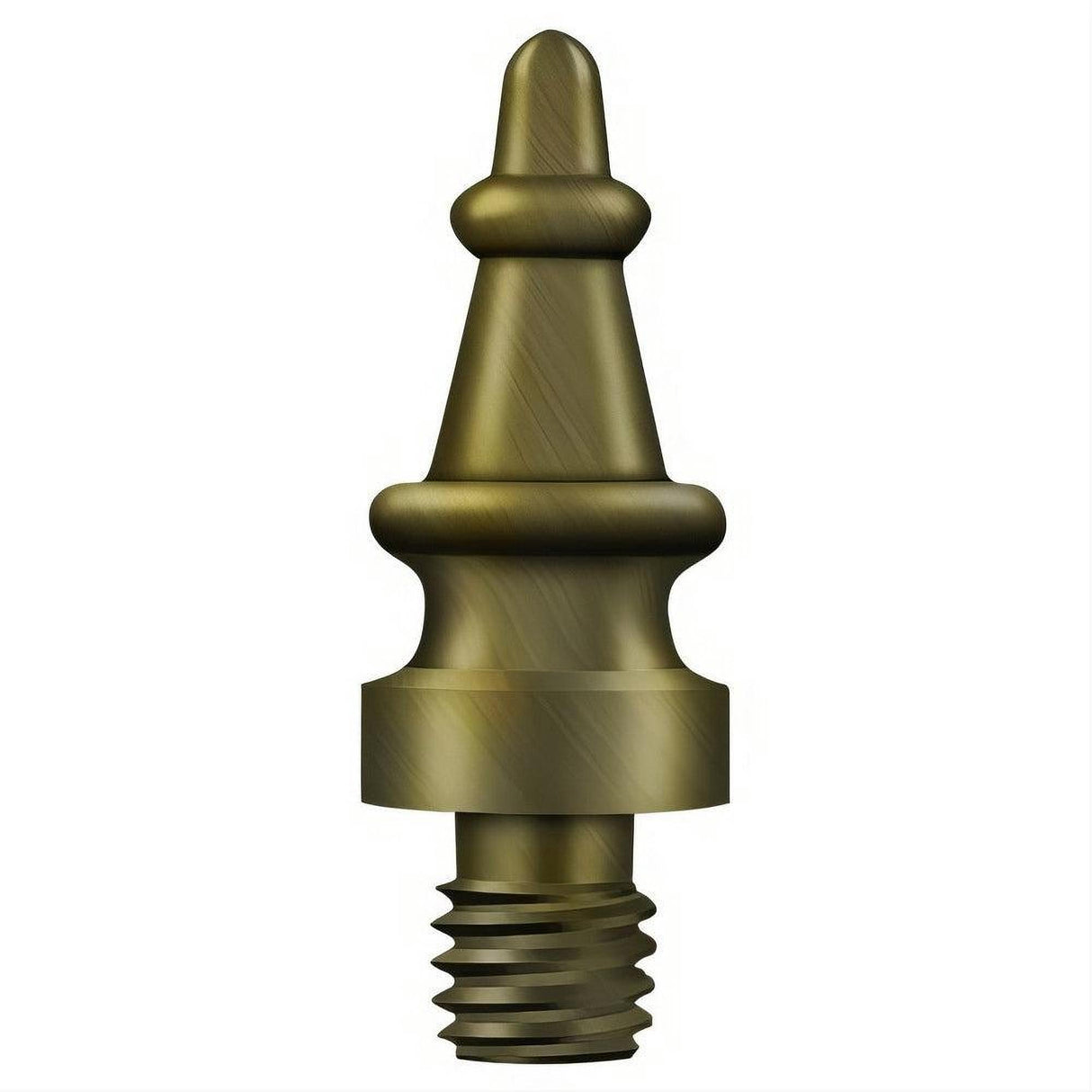 Deltana CHST5 CHST Steeple Tip Hinge Finials Antique Brass