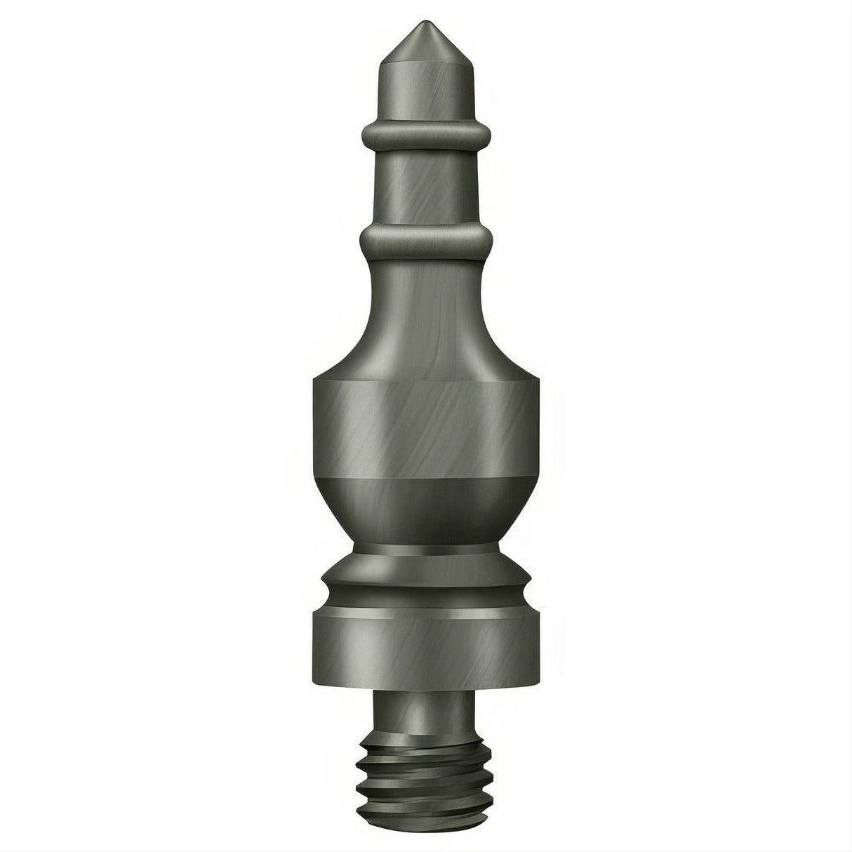 Deltana CHUT15A CHUT Specialty Urn Tip Hinge Finials Antique Nickel