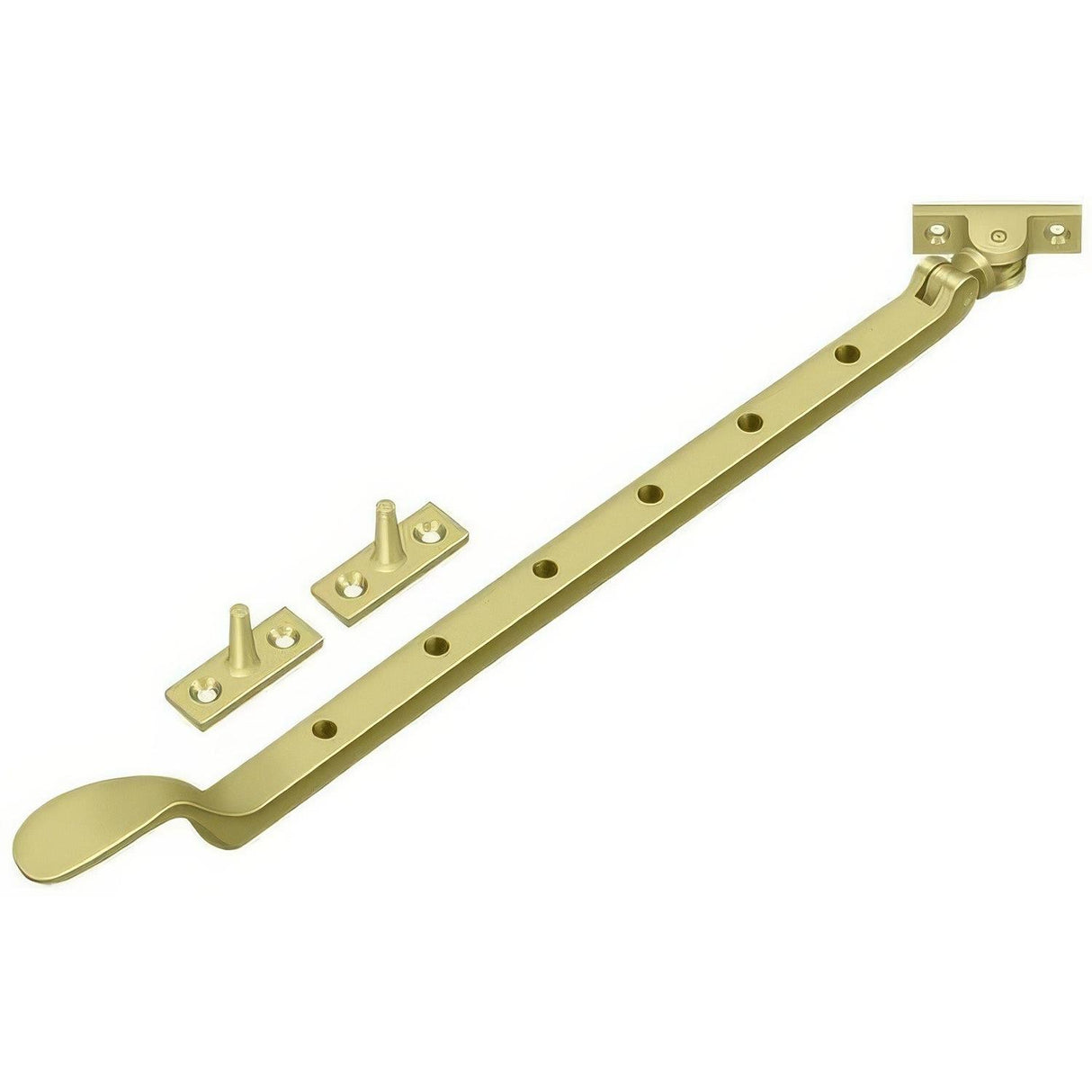 Deltana CSA13U3 CSA13 13" Colonial Casement Stay Adjuster Polished Brass