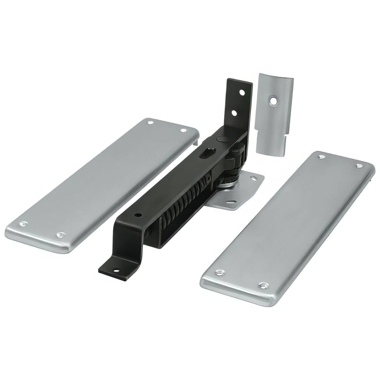 Deltana DASH95U26D DASH95 3.75" x 9.25" Floor Spring Hinge Set Brushed Chrome