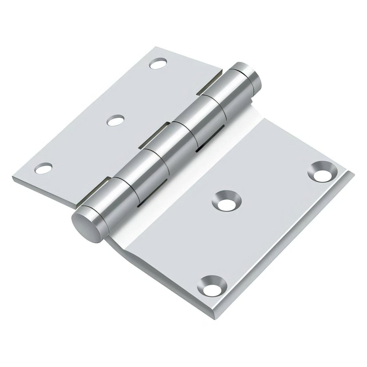 Deltana DHS3035U26 DHS3035 3" x 3-1/2" Square Corner Door Hinge Chrome
