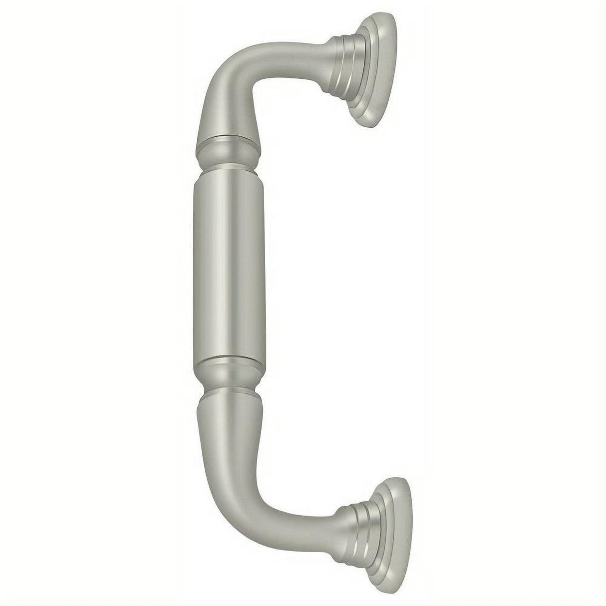 Deltana DP2576U15 DP2576 8" Door Pull with Rosette Satin Nickel