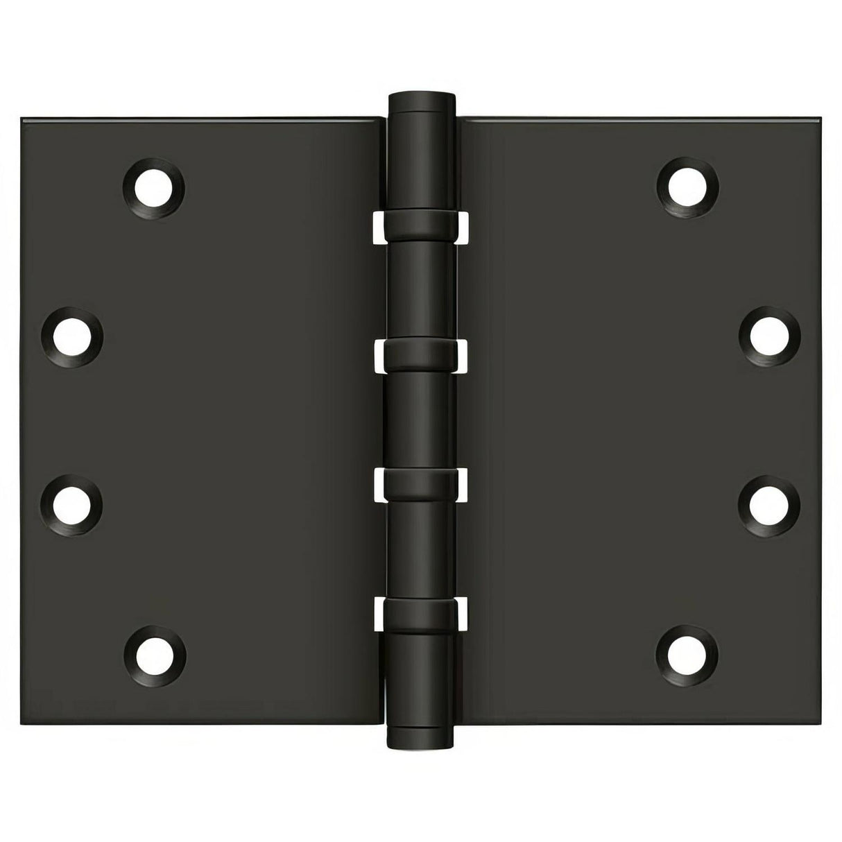 Deltana DSB4560BB10B 4-1/2" x 6" Square Corner Ball Bearing Door Hinge
