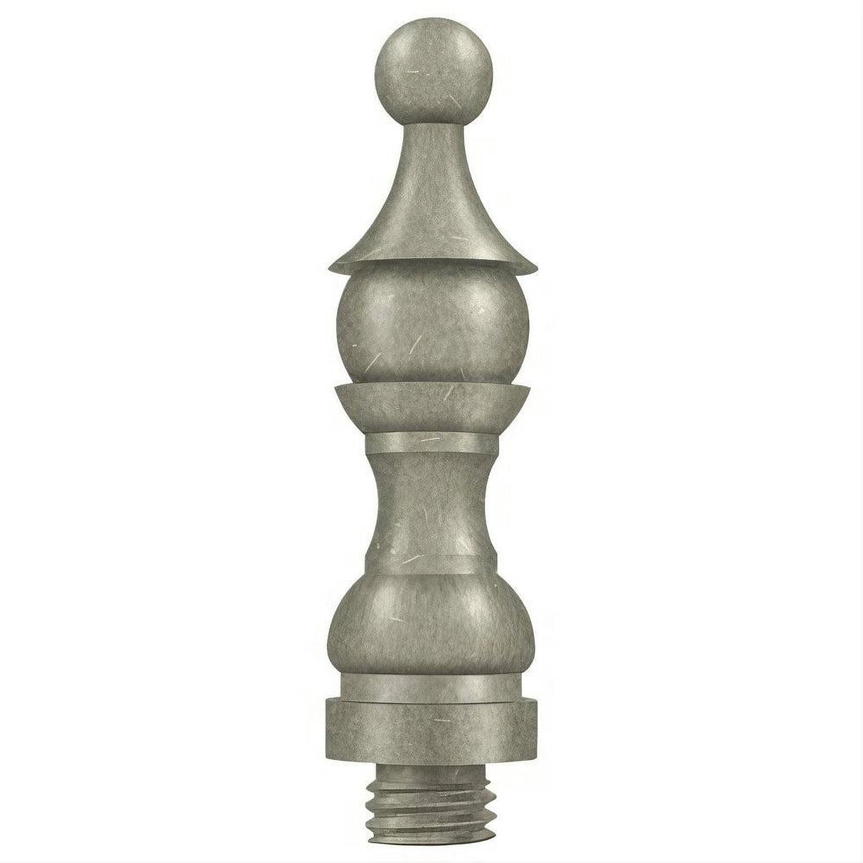 Deltana DSFRU10WL DSFR Decorative 3" Royal Finials for DSB45RM Hinge White Light