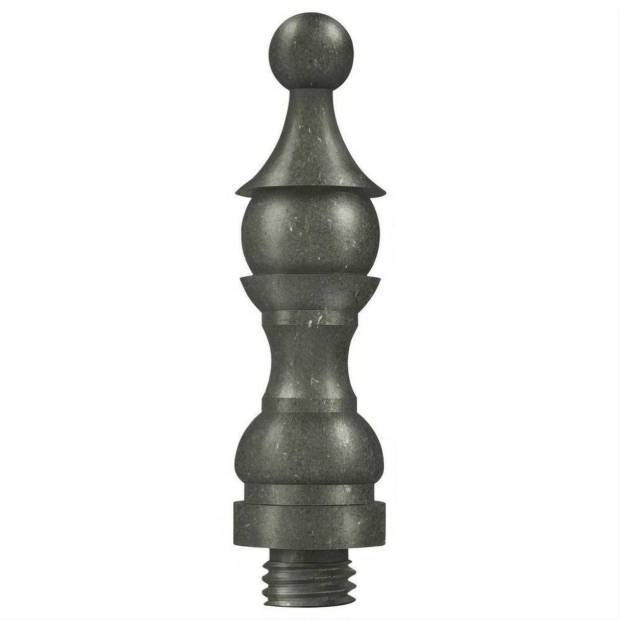 Deltana DSFRU10WM DSFR Decorative 3" Royal Finials for DSB45RM Hinge White Medium