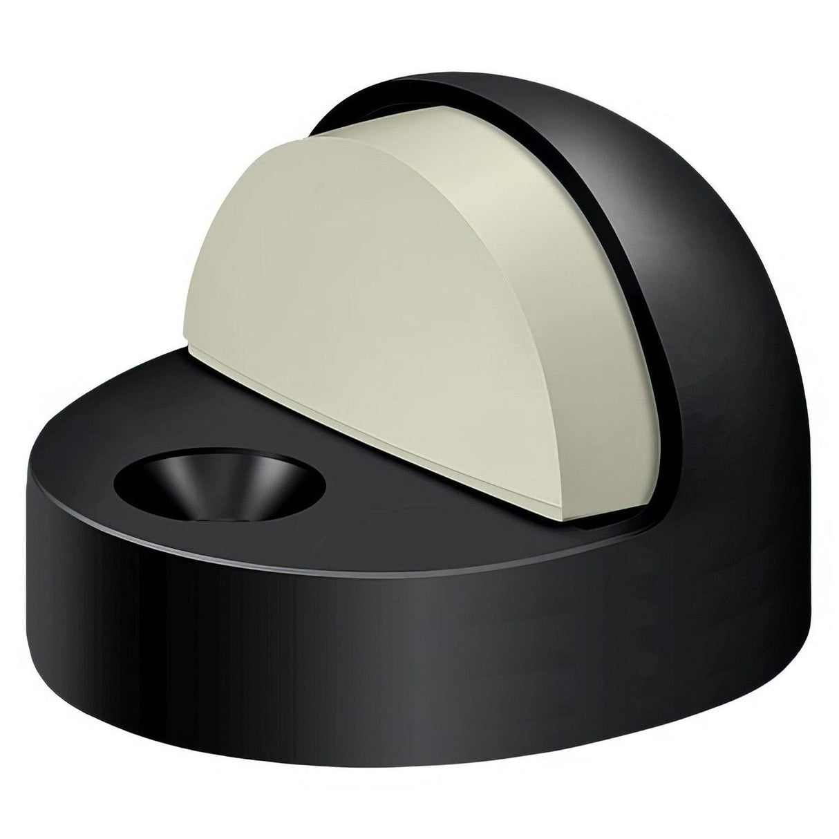 Deltana DSHP916U19 DSHP916 High Profile Dome Door Stop Paint Black