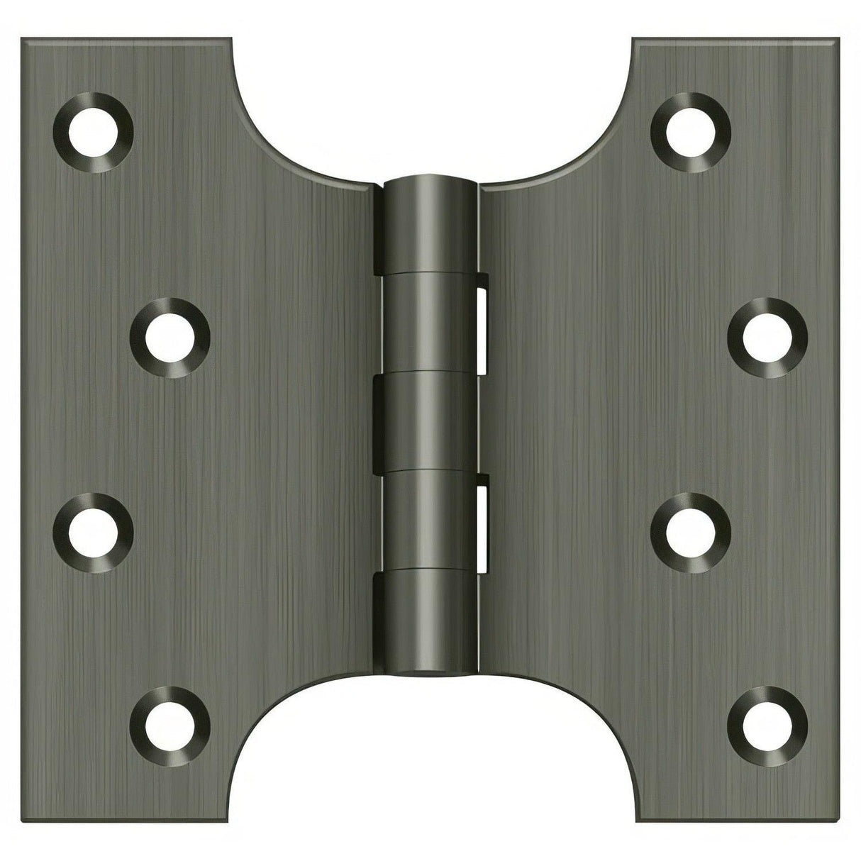 Deltana DSPA4040U15A DSPA4040 4" x 4" NRP Square Corner Door Hinge Antique Nickel