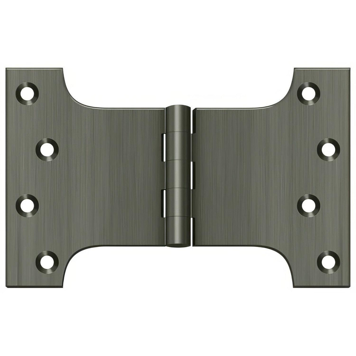 Deltana DSPA4060U15A DSPA4060 4" x 6" NRP Square Corner Door Hinge Antique Nickel
