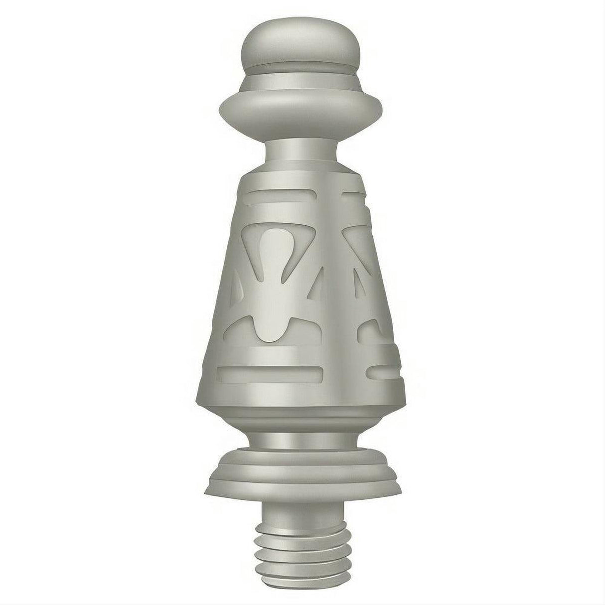 Deltana DSPUT15 DSPUT 1-7/16" Ornate Finials Satin Nickel