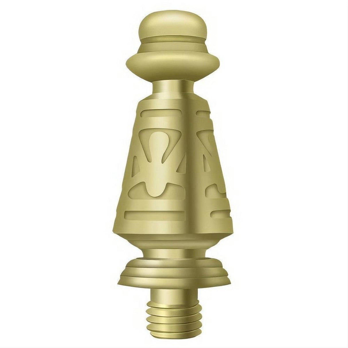 Deltana DSPUT3 DSPUT 1-7/16" Ornate Finials Polished Brass