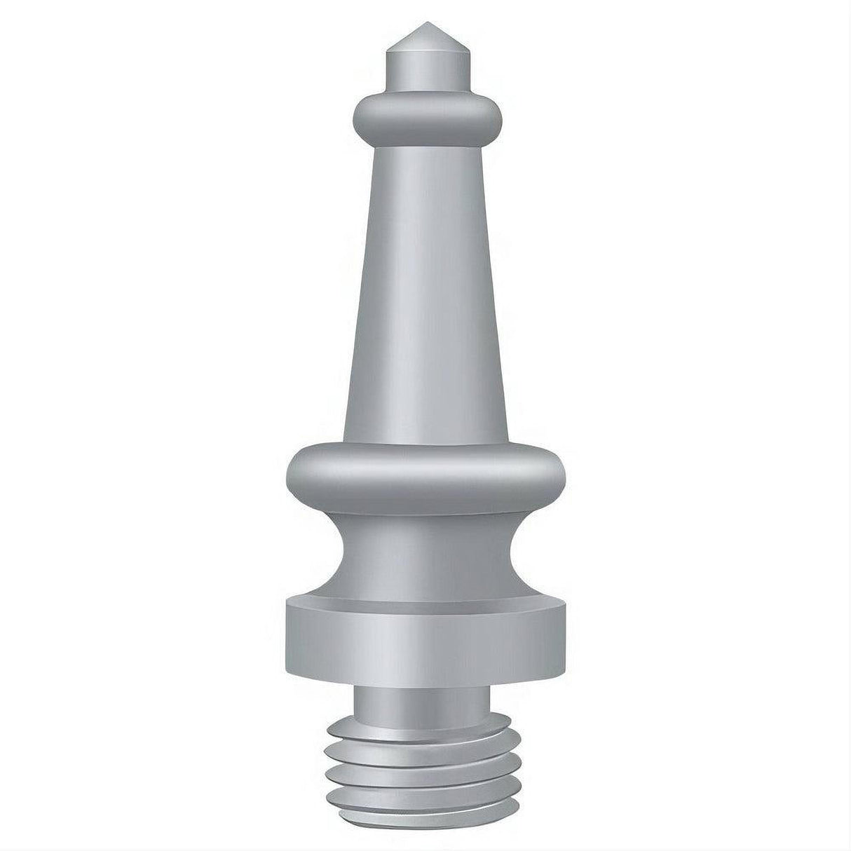 Deltana DSST26D DSST 1-3/16" Steeple Tip Finials Satin Chrome