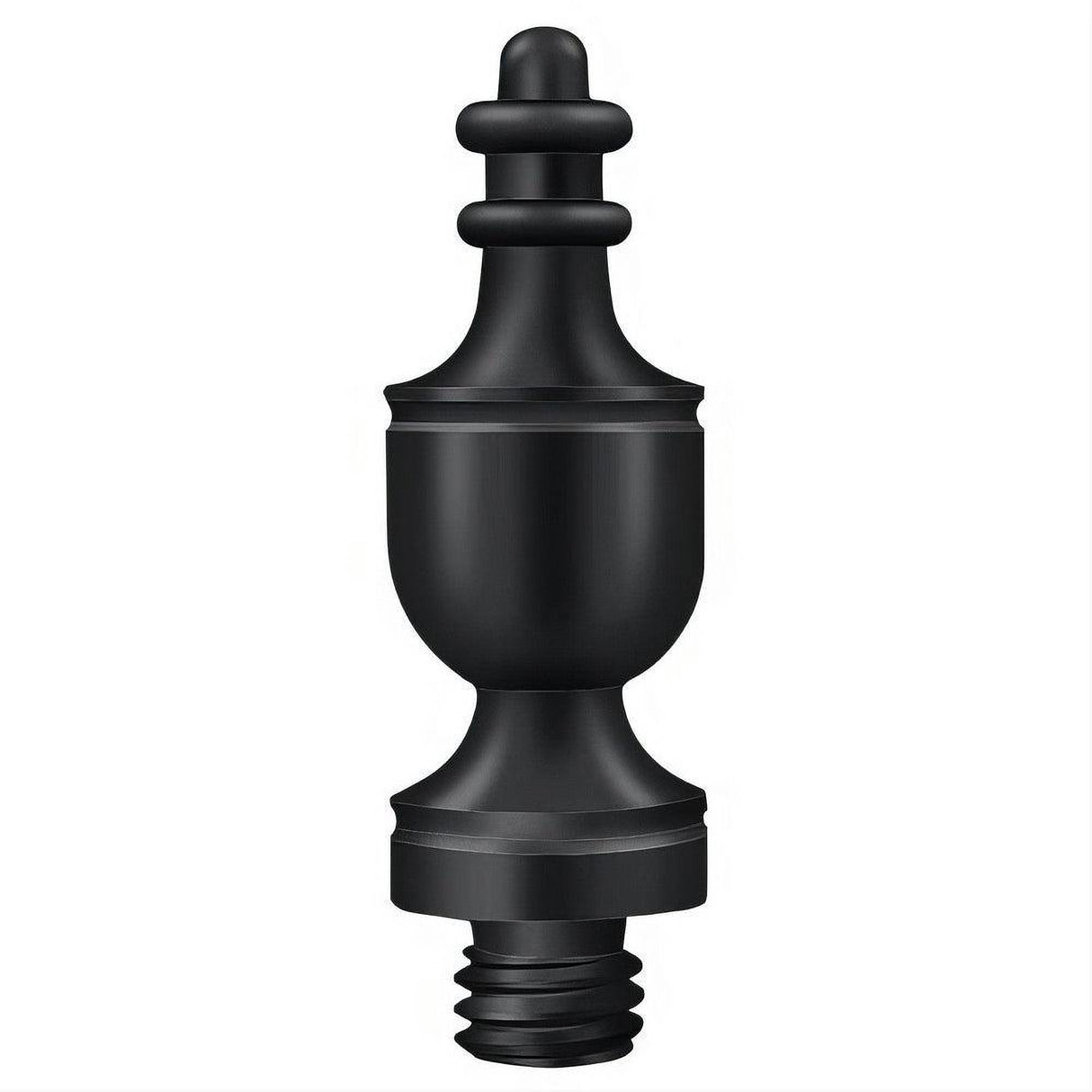 Deltana DSUT19 DSUT 1-3/8" Urn Tip Finials Black