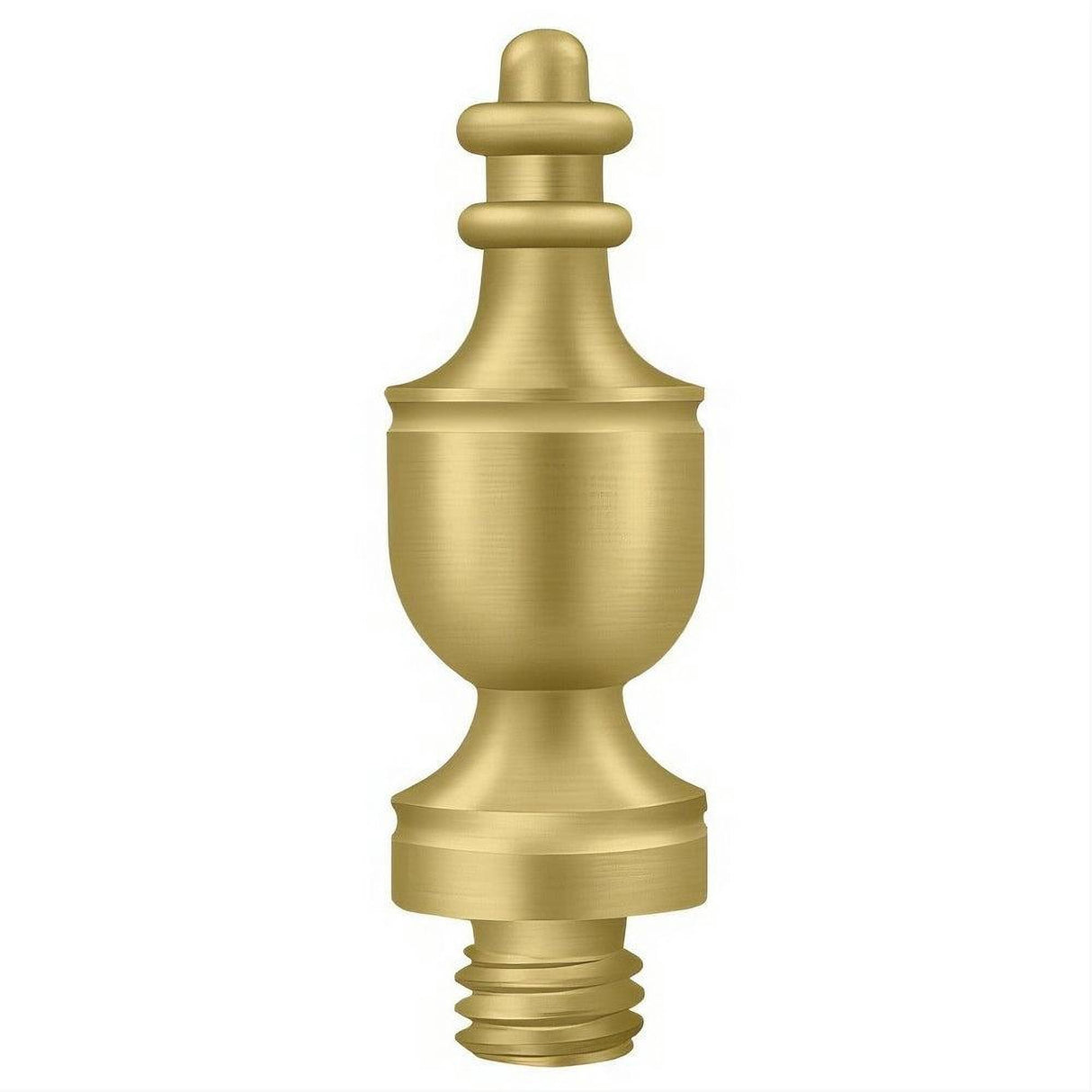 Deltana DSUT4 DSUT 1-3/8" Urn Tip Finials Satin Brass
