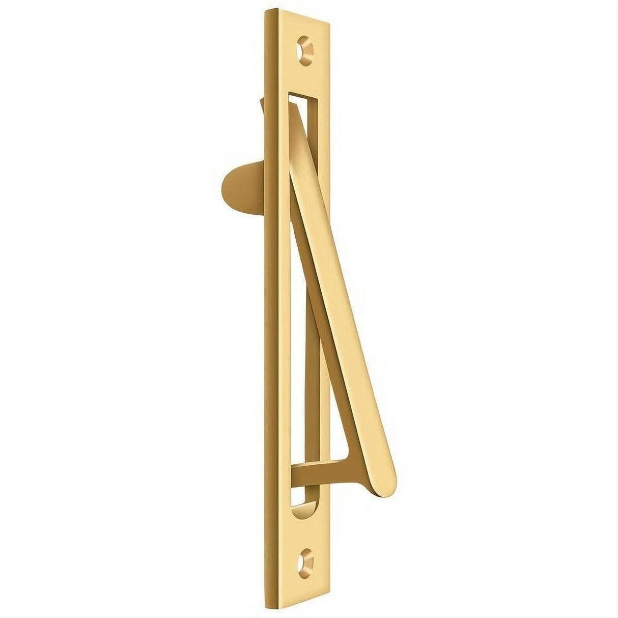 Deltana EP6125CR003 EP6125 HD Pocket Door Flush Edge Pull Lifetime Polished Brass