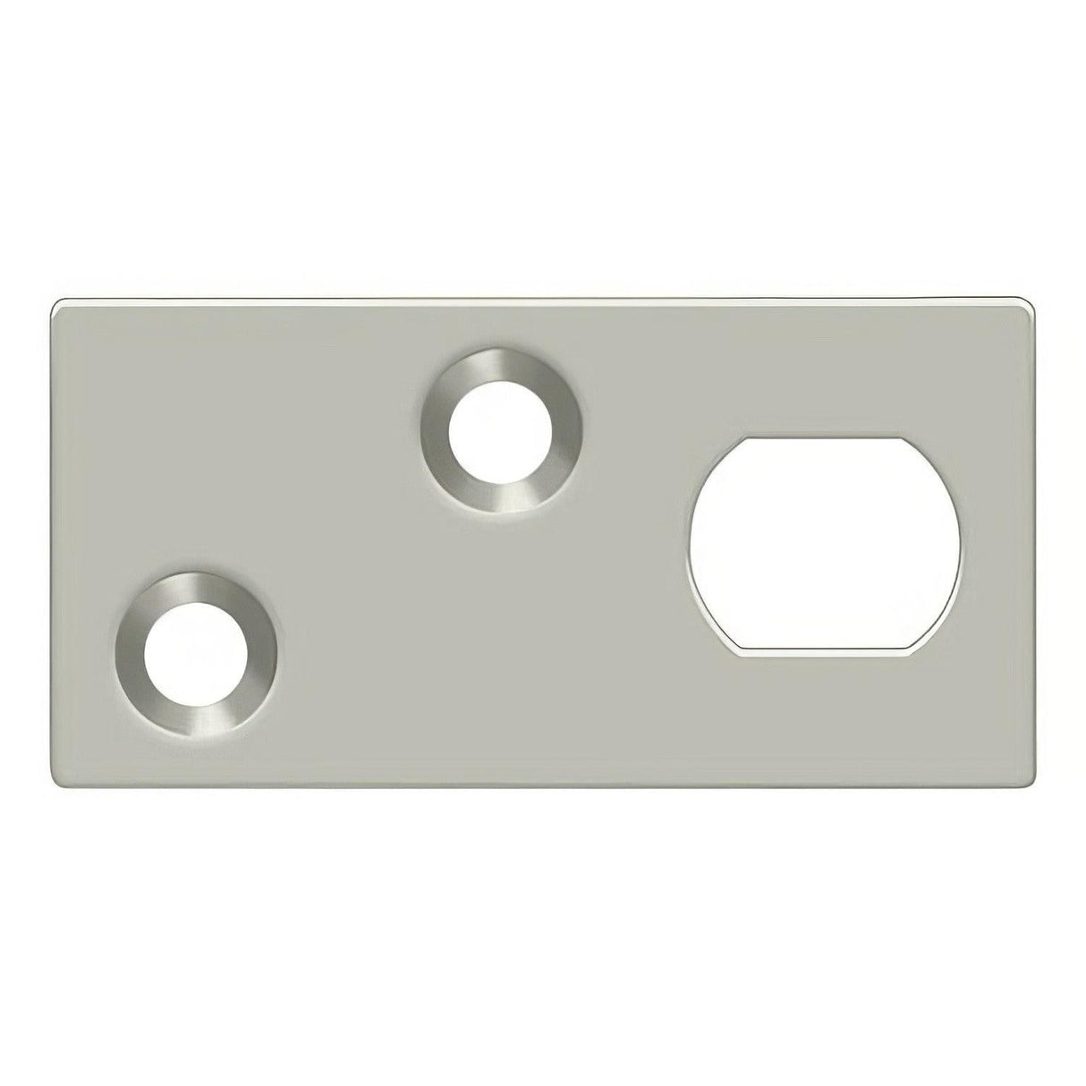 Deltana GP12EFB15 GP12EFB Guide Plate for EFB Extension Flush Bolt Brushed Nickel