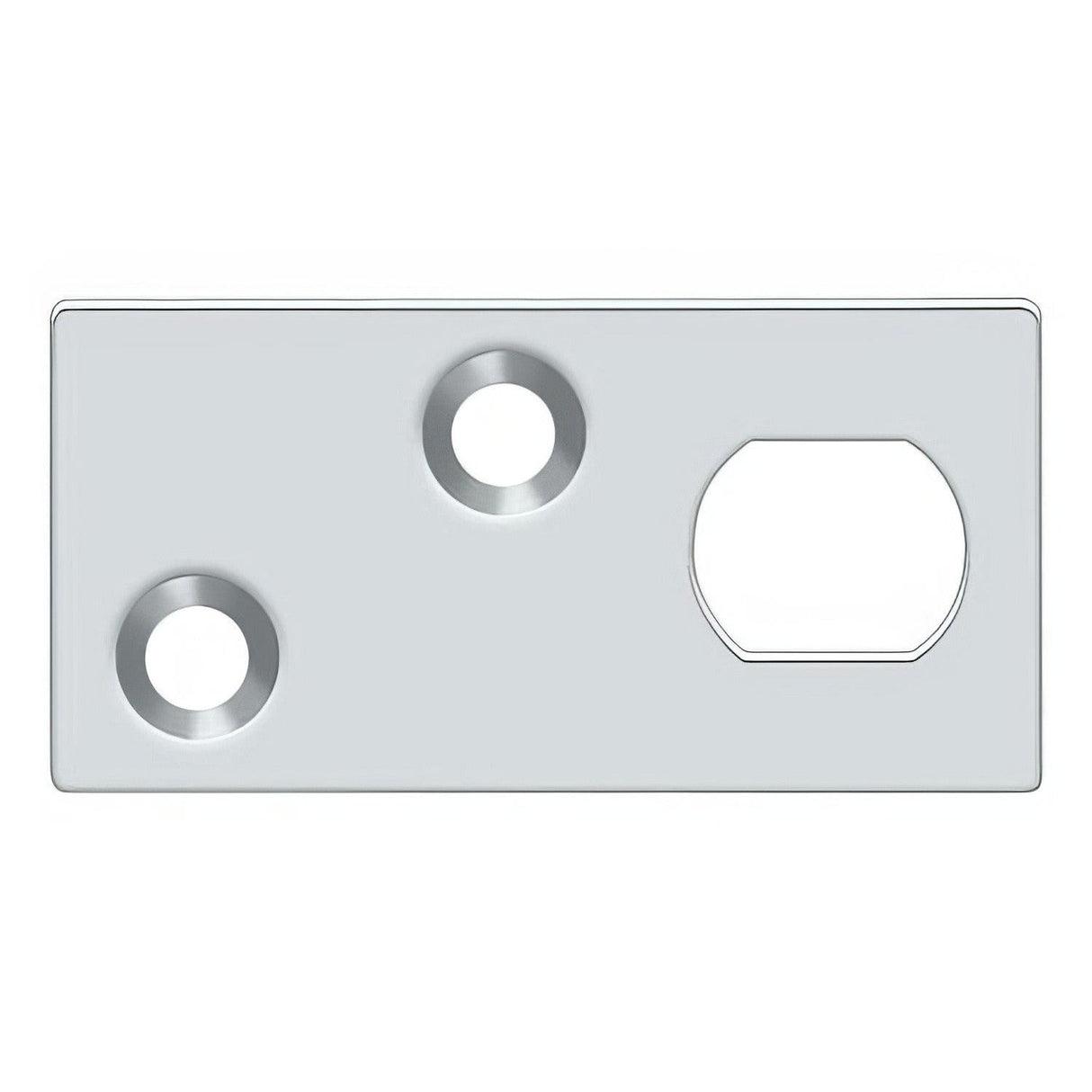 Deltana GP12EFB26 GP12EFB Guide Plate for EFB Extension Flush Bolt Black
