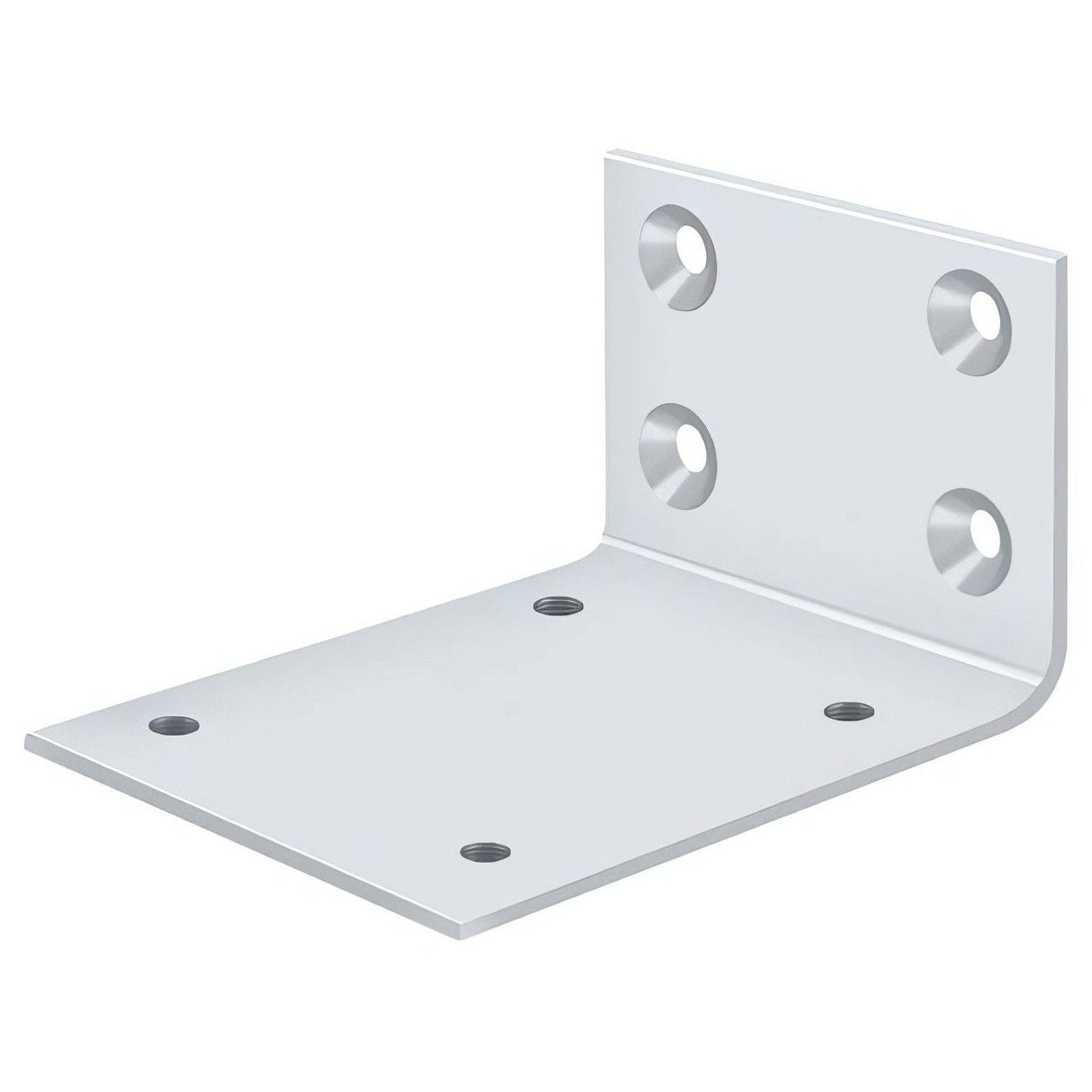 Deltana JB-DASH95USP JB-DASH95 Jamb Bracket for Spring Hinge Prime Coated White