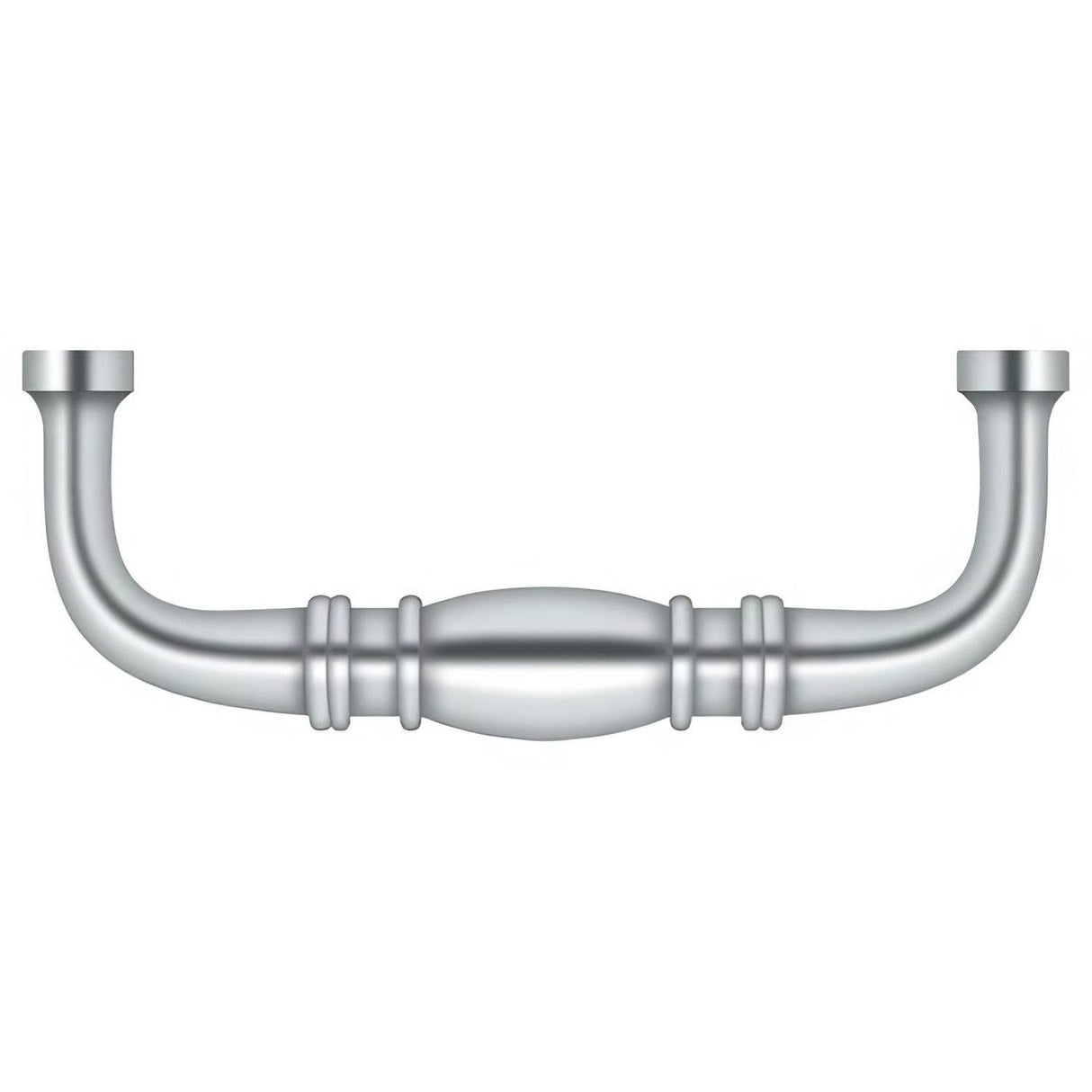 Deltana K4473U26 K4473U5 3" Colonial Wire Pull with 3" Centers Chrome