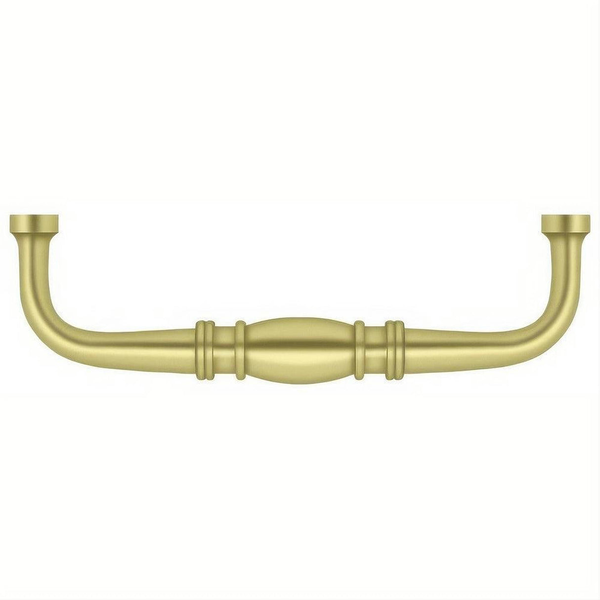 Deltana K4474U3 K4474U 4" Colonial Wire Cabinet Pull with 3" Centers Polished Brass