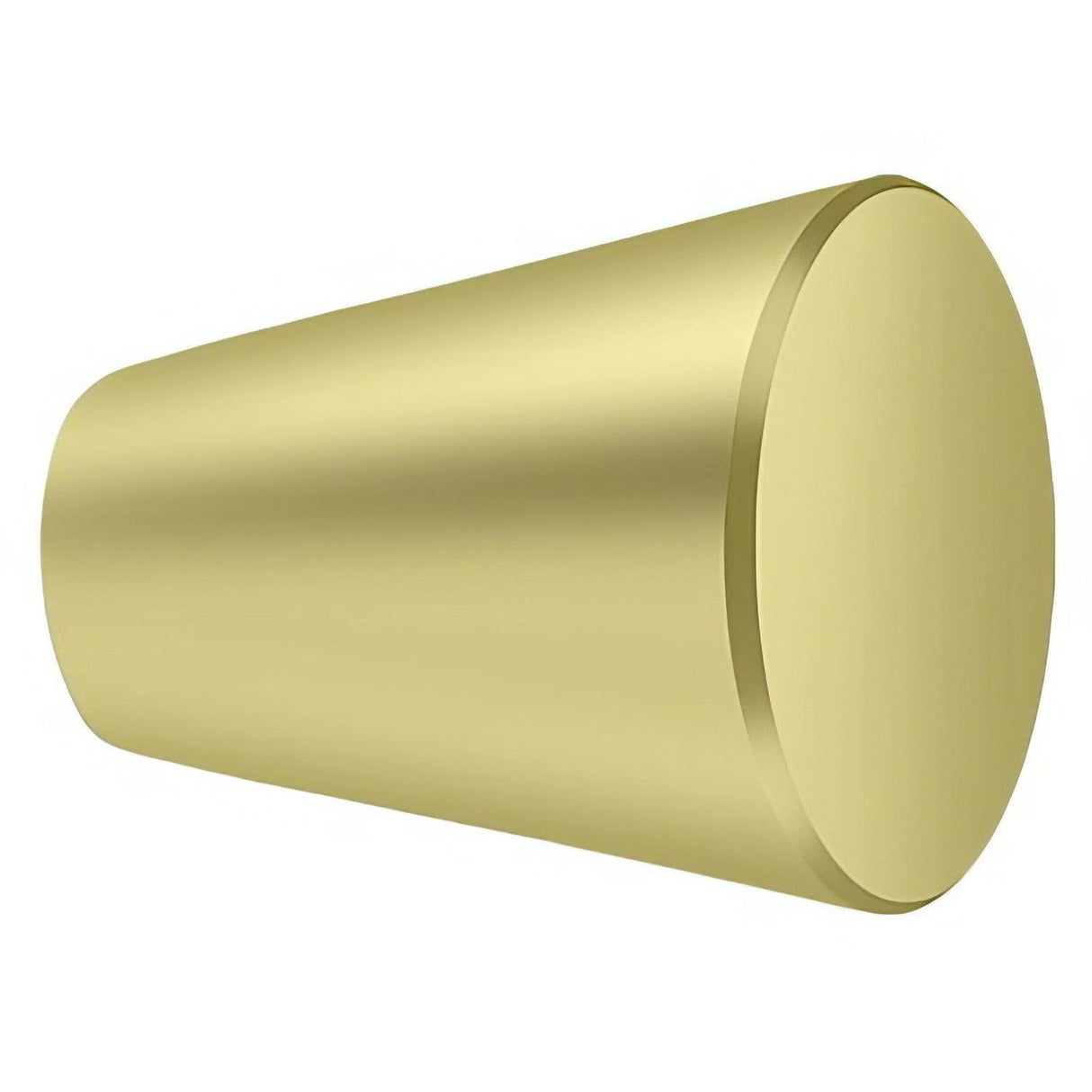 Deltana KC24U3 KC24 1-1/8" Cone Cabinet Knob Polished Brass