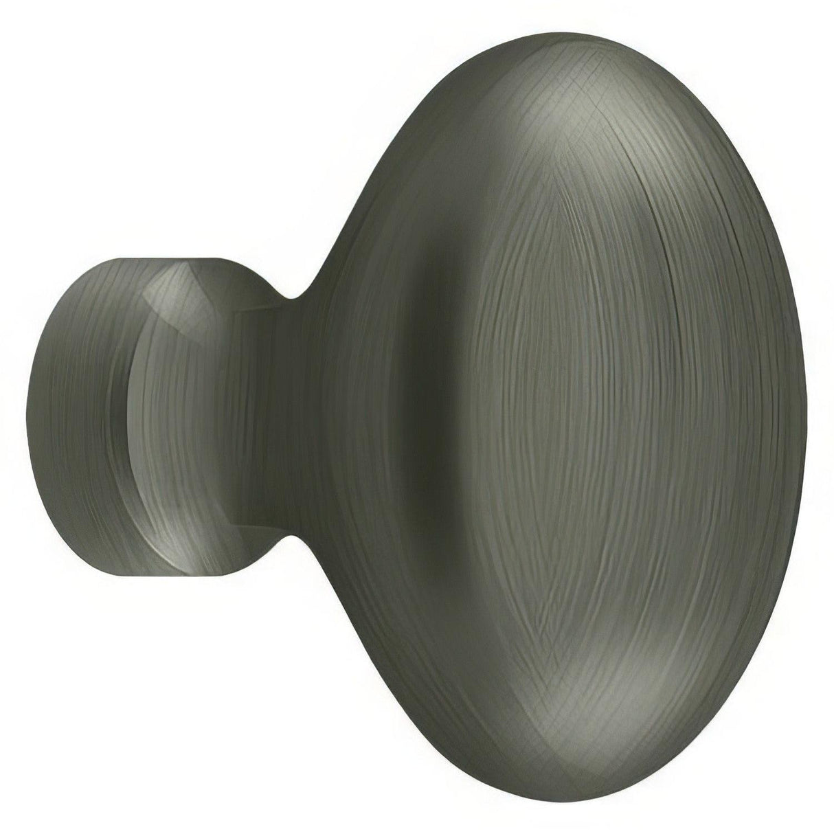 Deltana KE125U15A KE125 Oval Egg Cabinet Knob Antique Nickel