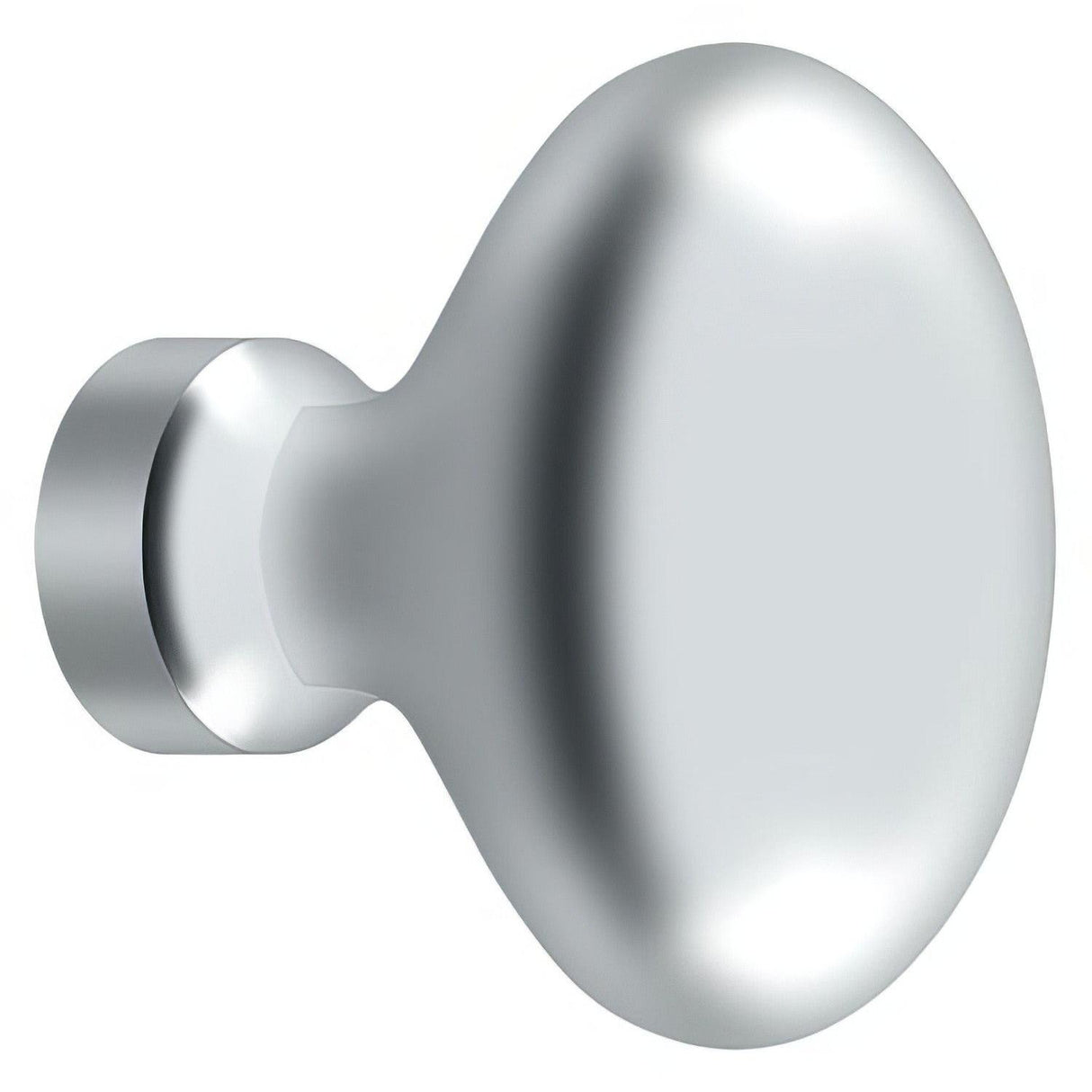 Deltana KE125U26 KE125 Oval Egg Cabinet Knob Polished Chrome
